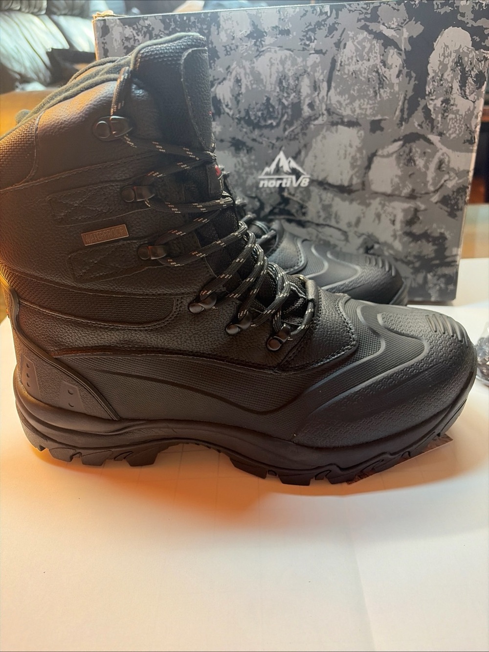 NORTIV 8 Men's Insulated Waterproof Construction Size 10